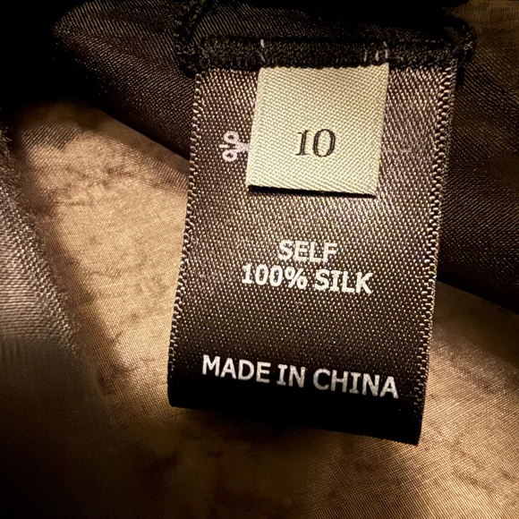 NWT La Ligne x Dianna Agron Audrey Dress in Black Size 10 - Picture 11 of 13